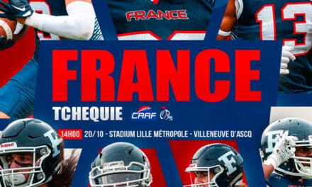 LA FRANCE RECEVRA LA TCHÉQUIE À VILLENEUVE D’ASCQ LE 20 OCTOBRE 2024 !