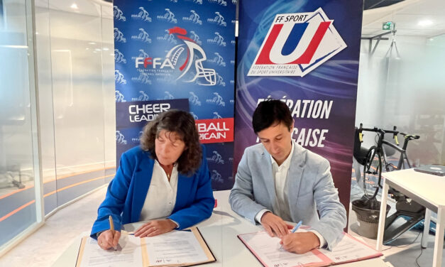 LA FFFA  ET LA FFSU UNISSENT LEURS FORCES POUR PROMOUVOIR LE FOOTBALL AMÉRICAIN, LE FLAG FOOTBALL ET LE CHEERLEADING EN FRANCE